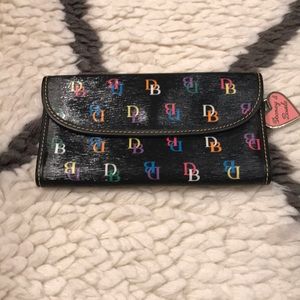 Dooney & Bourke Rainbow DB wallet